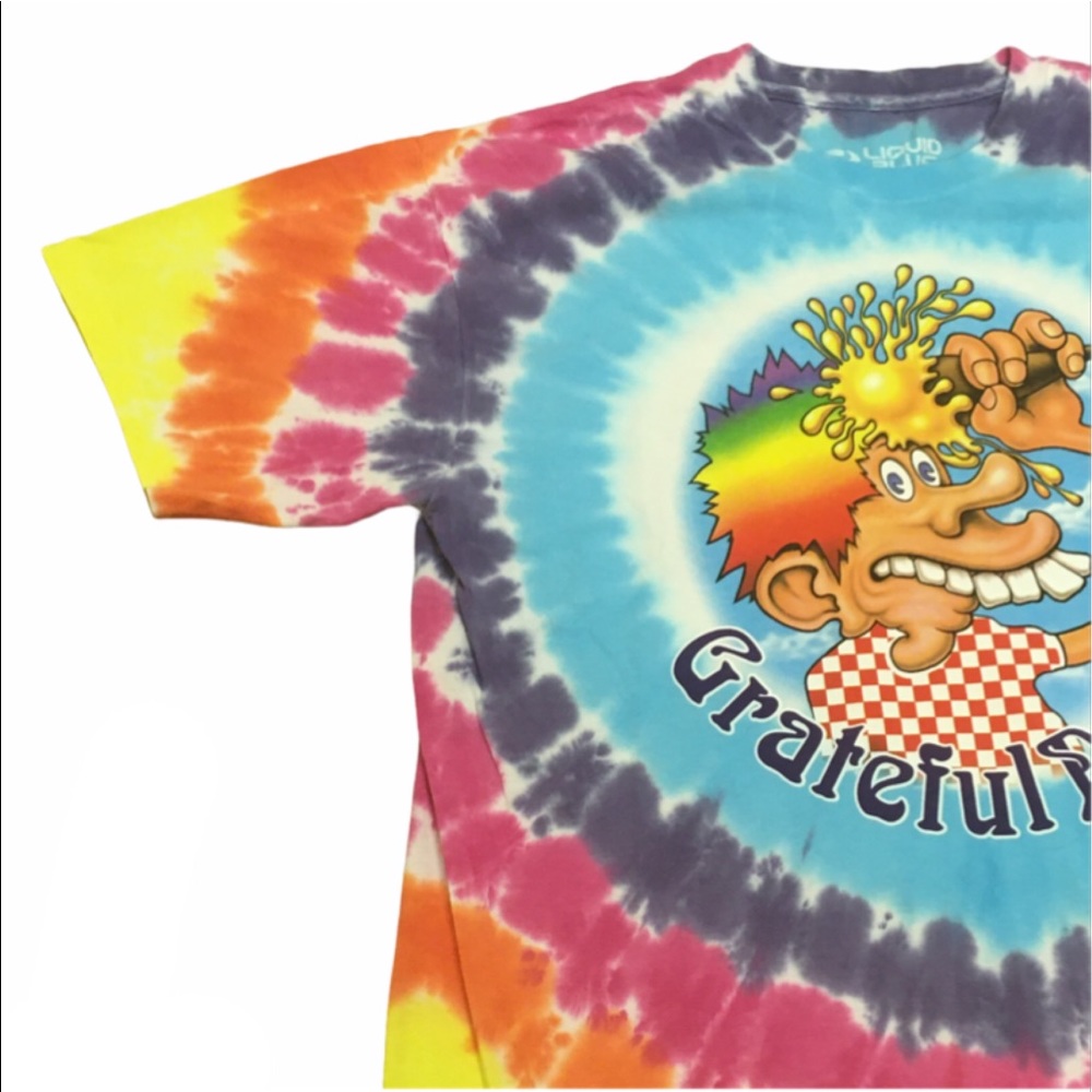 Ice Cream Cone Kid Grateful Dead Shirt Size Large - Picture 3 of 9